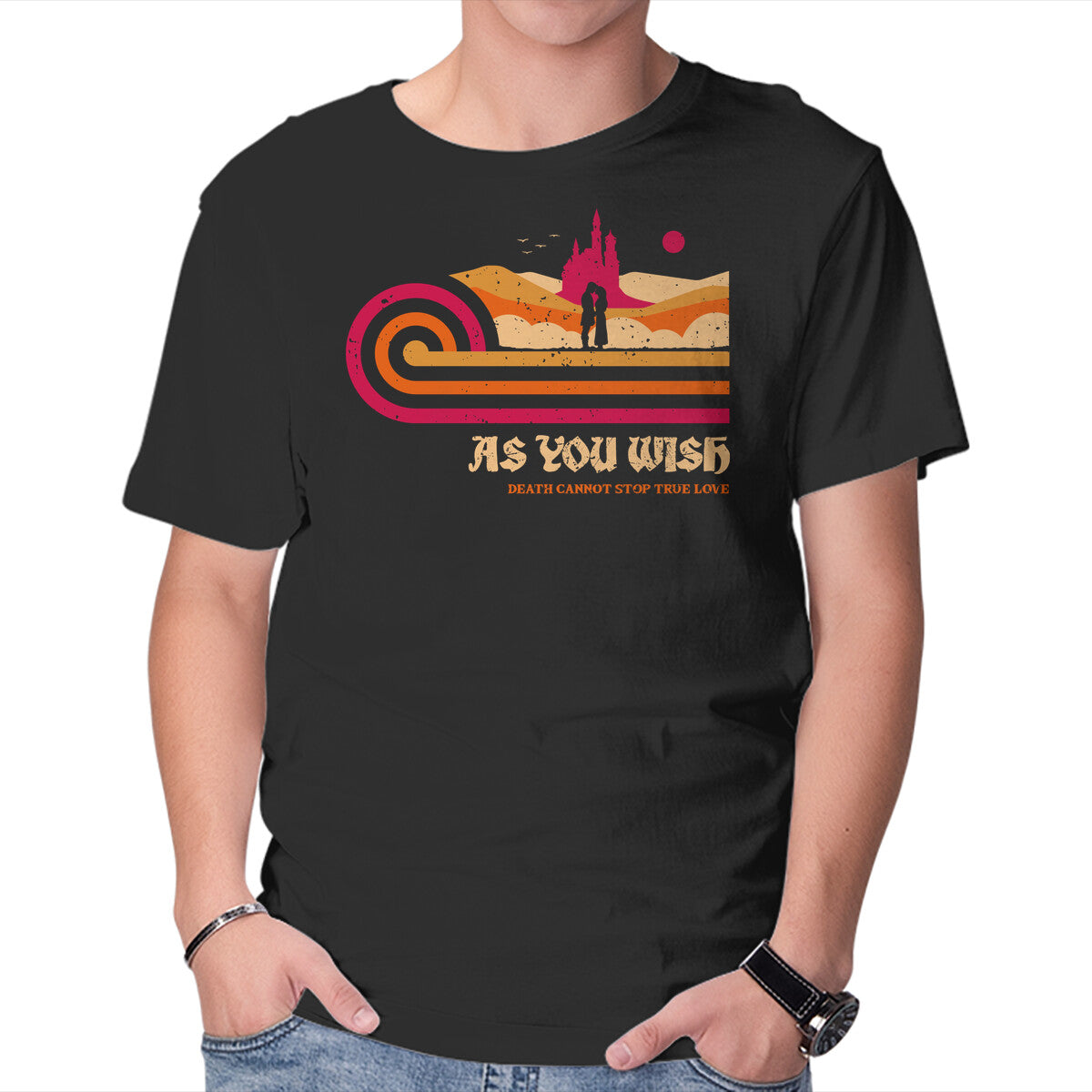 Unisex Crew Neck T-Shirt Inconceivable Book Graphic Short Sleeve Casual Tee M