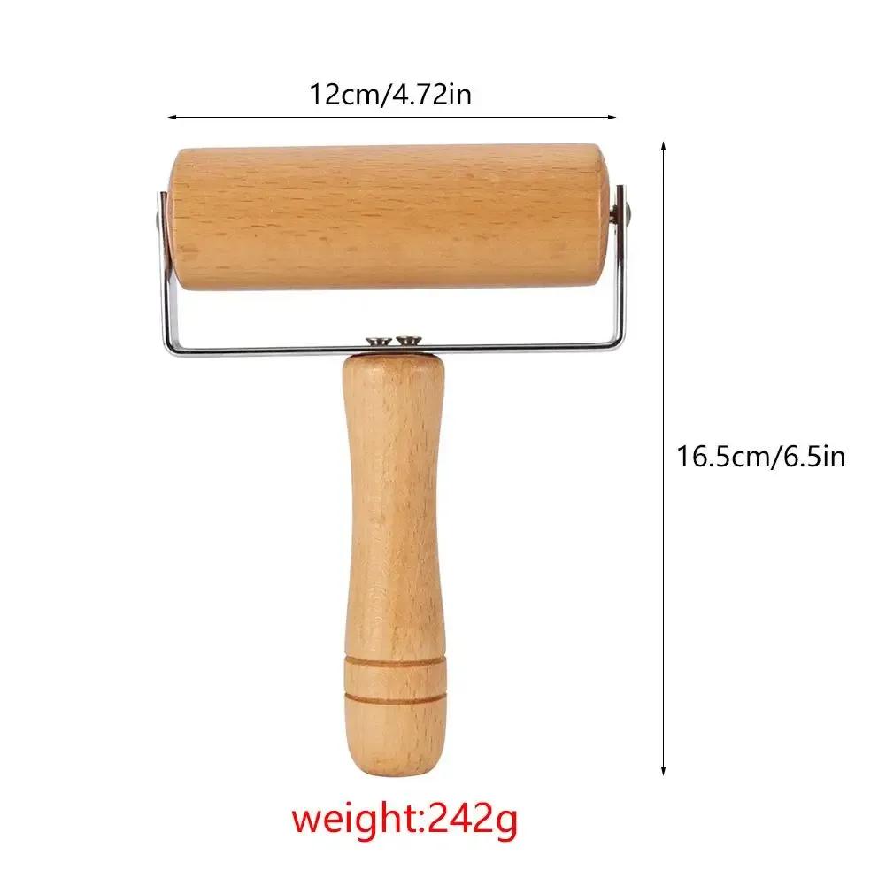 2024 Rolling Pin Creative Scroll Wheel Dough Roller Eco-Friendly Plastic Pastry Roller Baking Tool Practical Kitchen Accessories Rolling Pin
