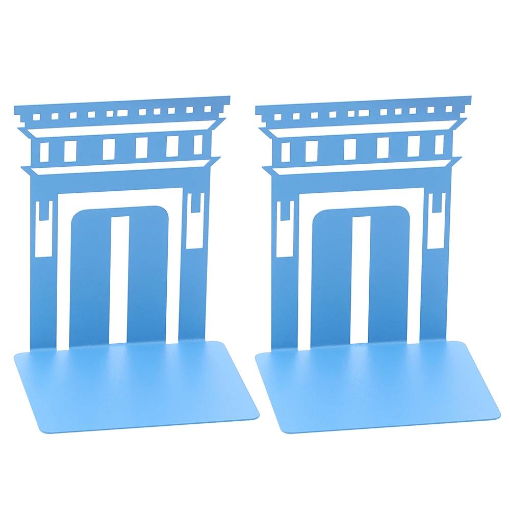 Popular Building Exquisite Bookends Houses book Support Office Desk Decoration book Holder Retractable Creative Book Stand