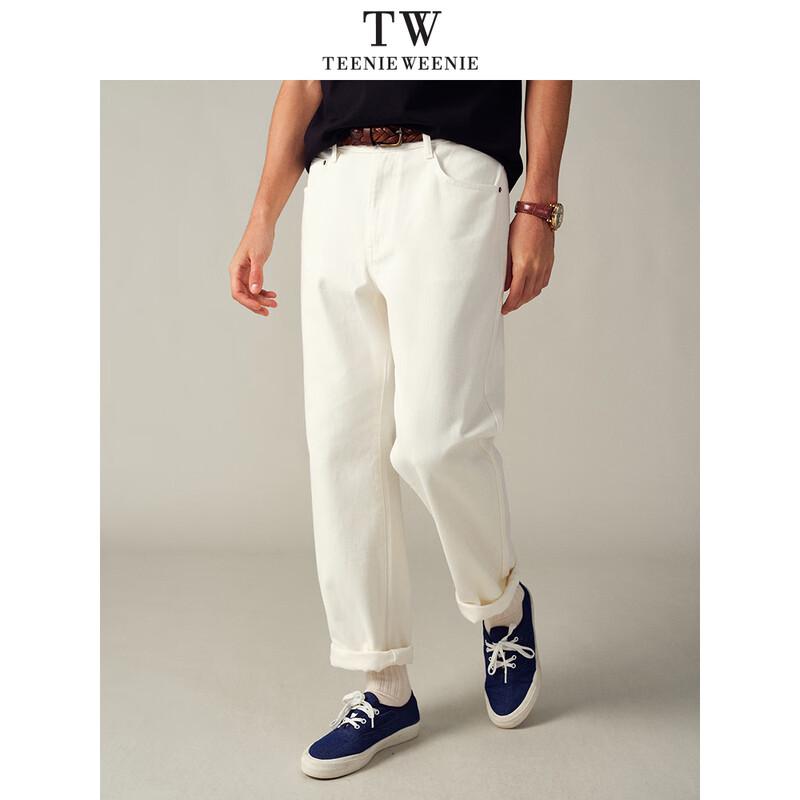 Teenie Weenie Men's Loose Fit Straight Denim Jeans