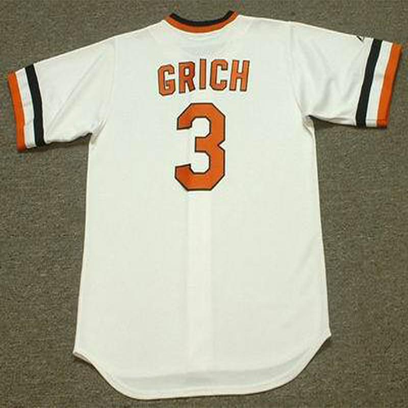 Genäht 1974-1983 Erwachsene Jugend EARL WEAVER PAUL BLAIR CAL RIPKEN EDDIE MURRAY MIKE FLANAGAN Throwback Baseballtrikot S-5XL