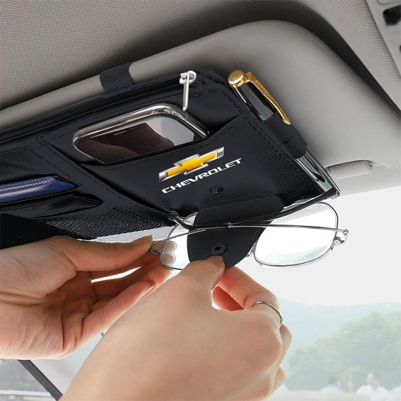 Osłona przeciwsłoneczna do samochodu Typ punktowy Wielofunkcyjna torba do przechowywania Akcesoria samochodowe Do Chevrolet Captiva Cruze Silverado Spark Crvalier Malibu