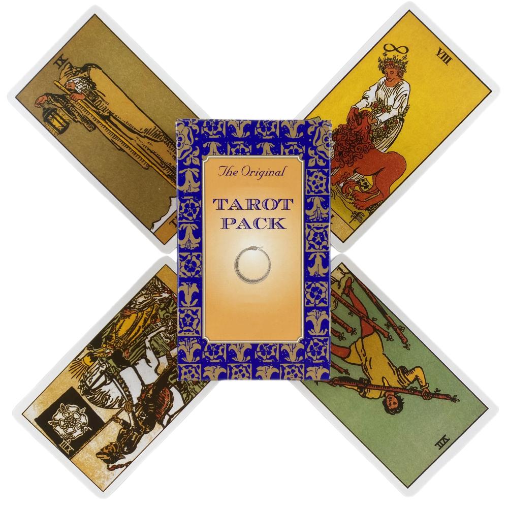 Carte Tarocchi Classiche The Rider Con Divinazione Mazzo Tarocchi per Uso Personale Versione Completa Inglese Mazzo Oracoli per Gioco da Tavolo