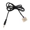 3.5mm AUX IN for Audio Input Adapter MP3 Player Phone for 2007-2009 for Camry Corolla for Highlander for RAV4 Reiz (3.6ft)