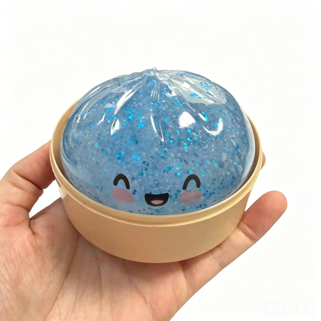 2026 Nouveau Chaud Lentement Montant Scintillant Squishy Bun Boulette Doux Extensible Soulagement du Stress Fidget Jouet Décoration Maison Bureau