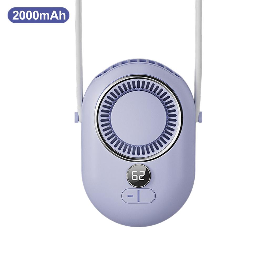 

Cooling Hands-free Fan 2000mAh Battery 4000mAh Battery Compact And Easy To Carry Long-lasting Battery Performance