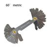 British Thread Gauge Carbon Steel Gauge Lathe Tool