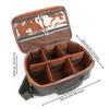 Fishing Reel Storage Bag Adjustable Shoulder Strap Padded for Anglers