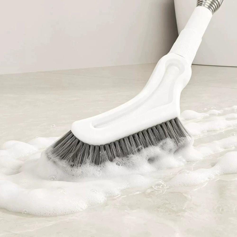 Long Handle Toilets Brush L-shaped Brush Head Gap Cleaning Brush Floors Brush Kitchen