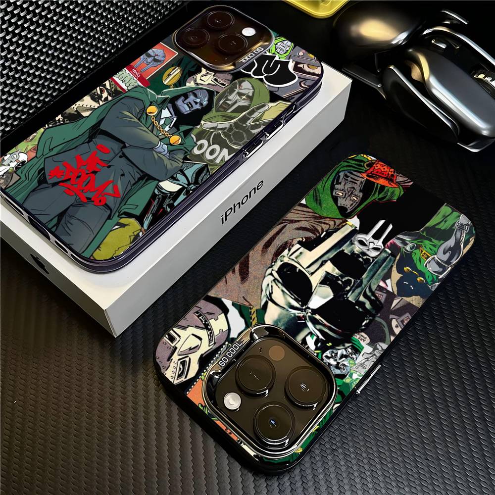 MF-DOOM Rapper Phone Cases For IPhone 17 16 15 14 13 12 11 Plus Pro Max Colorful Case