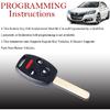 MechanMagic Key Fob Remote Replacement Fits for Honda Pilot 2009 2010 2011 2012 2013 2014 2015/ Accord Sedan 2008-2012 KR55WK49308 Keyless Entry