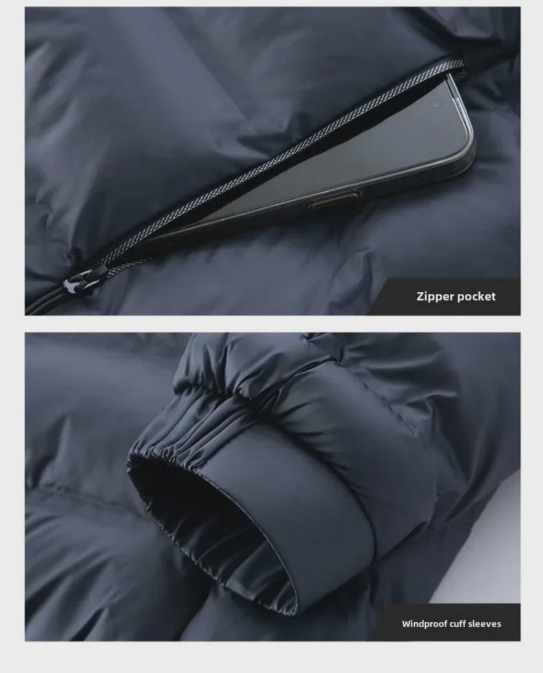 Men's Winter Cotton Jackets with Graphene Heating for Middle-aged and Elderly