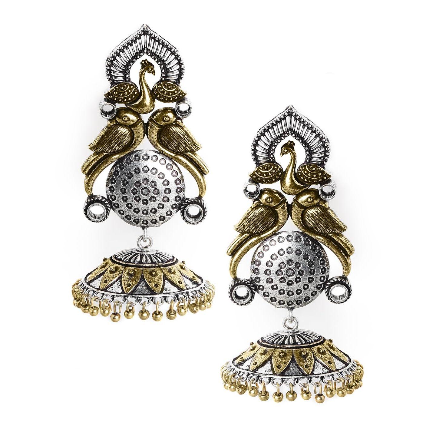 Окисленные серьги-джумка Стильные Бохо Трендовые Украшения Подарок для Женщин и Девочек