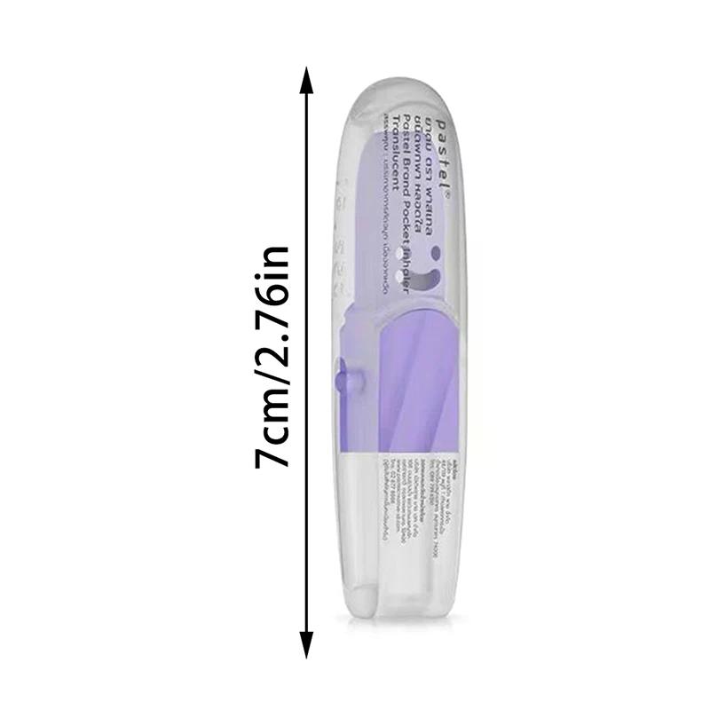 1/6pcs Thailand Floral Menthol Brain Anti Fatigue Tube Nasal Congestion Refreshing Anti-motion Sickness Headache