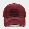 European and American Fashion Letter Embroidery Soft Top Baseball Cap Men and Women Outdoor Street Trend Versatile Leisure Sports Sun Hat
