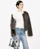Nick&Nicole Crystal Faux Leather Tote Bag_Silver