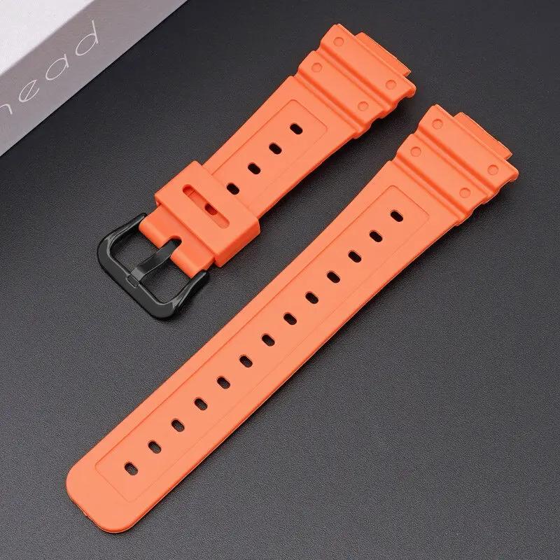 Silicone Band for DW5600/5610 Rubber Strap for Casioak 9052 5600 6900 Series Sport Waterproof Replacement Band Accessories