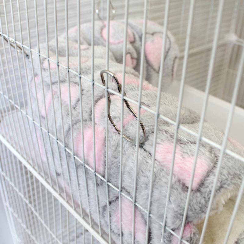 Pet Channel Nest Hamster Warm Channel Flower Branch Mouse Sugar Glider Mink Guinea Pig Guinea Pig Ultra-soft Plush Tunnel Nest