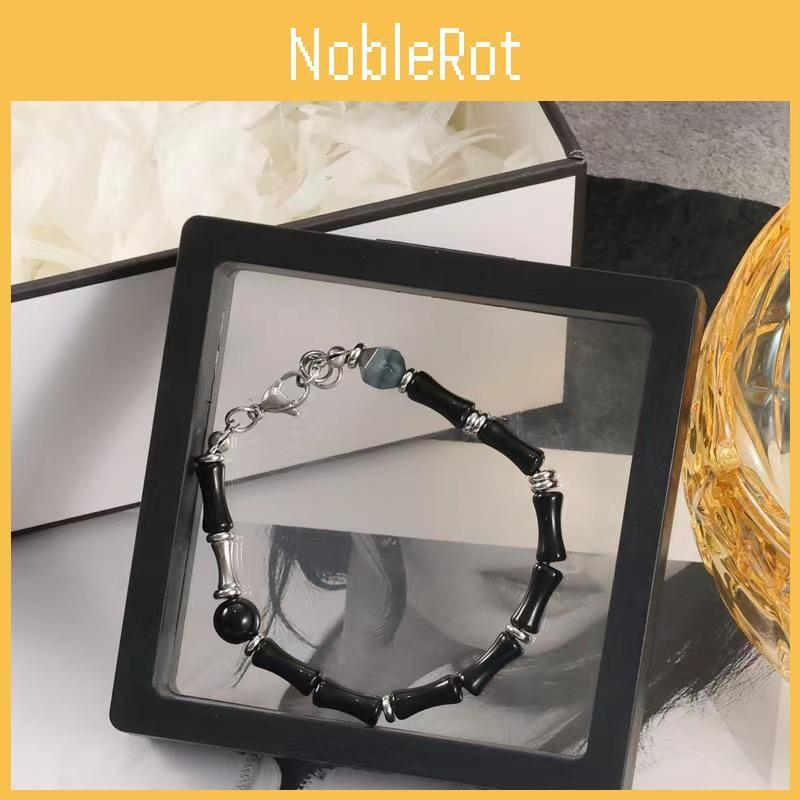 Fashion Unique Design Bracelet For Travel Souvenirs Elegant Black Style Bamboo