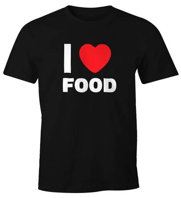 Men's T-Shirt I Love Food FunShirt Moonworks