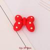 DIY Cartoon Polka Dot Bow Tie Resin Ornament for Phone Case, Hair Clip, and Storage Box