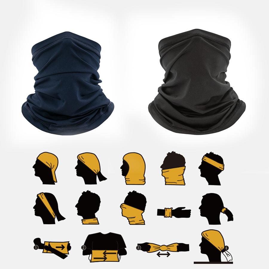 Camping Equipment Multi-Function Scarf Ice Silk Unisex Cycling Snood Biker Mask Warmer Outdoorsports Hiking Fishing