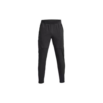 Solid High-Elasticity Running Pants Men Bottoms Coal-Jade-Gray 1366271-010