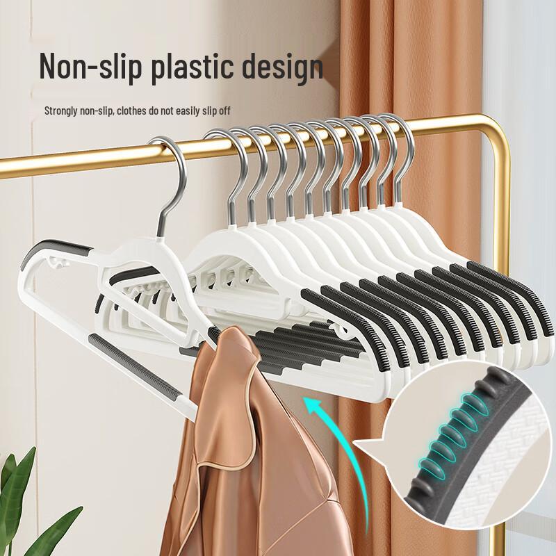 JEKO&JEKO Seamless Wide Shoulder Non-Slip Hangers