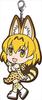 Ichiban Kuji Kemono Friends A Prize Serval Bath Towel G Prize Acrylic Stand Serval Only H Prize Savanna Chiho Rubber Mascot Serval Only Set 3-piece
