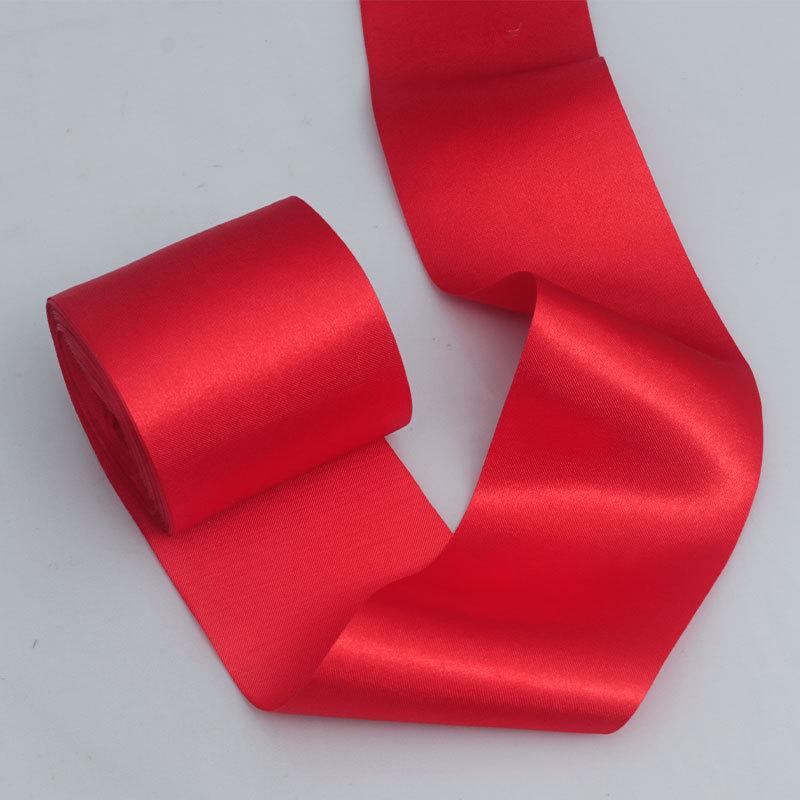 Crafting Materials Elegant Elegant Multifunction Joyful Red Wedding Bow Ribbon Ribbon DIY Wedding Decoration Polyester Ribbon Home Decoration