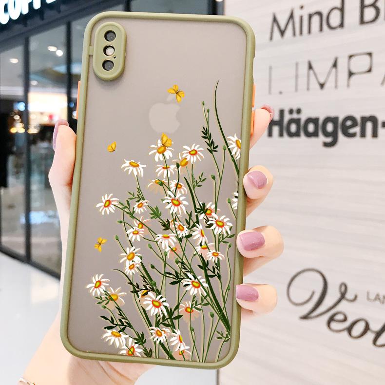 Butterfly Lavender Higan Flower Phone Case For iphone 16 plus 12 13 mini 17 11 15 14 pro max X XR XS Max Shockproof Shell Cover
