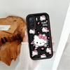 Hello Kitty Leopard Print Pattern Case for Xiaomi Redmi Note 14 Pro Plus 9s 10S 11 12 12S 10 11S Note 13 Phone Cover