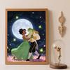 Diamond Painting Kit Classic Princess Tiana Frog Prince Dancing Home Decor Craft Perfect Gift Idea Diamond Art