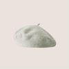 Vintage Wool French Beret for Women Solid Fashion Simple Casual Beret Solid Classic Breathable Soft Comfortable Hat for Fall Winter