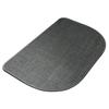 Non-Slip Bathroom Carpet Mat Semi-circular Rubber Backing Quick-Drying Absorbent Ultra-Thin