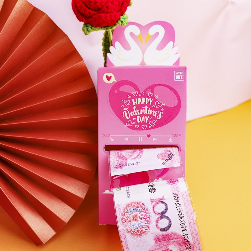 New Year Creative Red Envelopes Spring Festival Hongbao New Year Lucky Money Packing Pull Red Envelopes