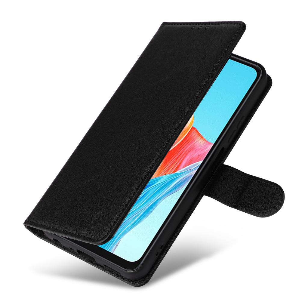 For Oppo A18 4G Mobile Phone Case   PU Leather Stand Flip Phone Cover