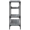 Vidaxl Console Table, Grey Sonoma Oak, 100X30X75 Cm