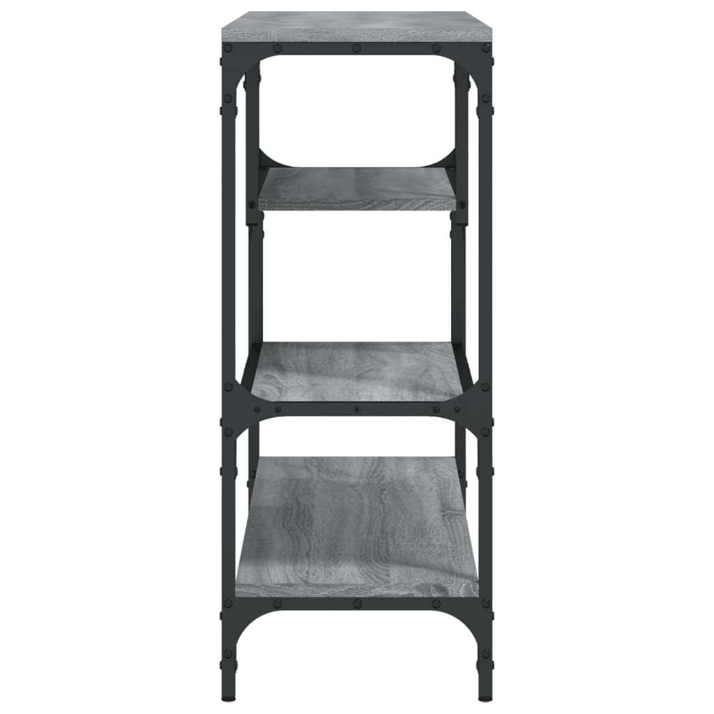 Vidaxl Console Table, Grey Sonoma Oak, 100X30X75 Cm