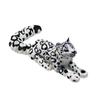 Simulation Snow Leopard Model Creative Simulation Tiger Figurine  Home Decoration