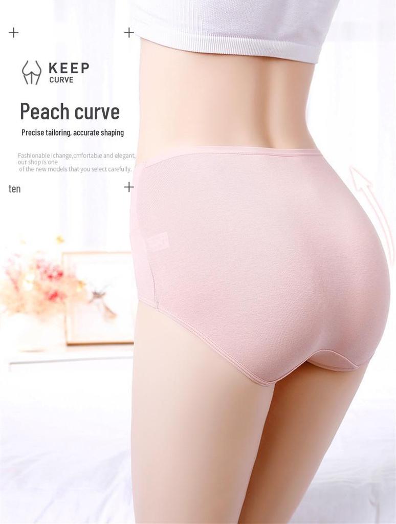 Langsha Women's Postpartum Cotton High-Waist Shaping Briefs