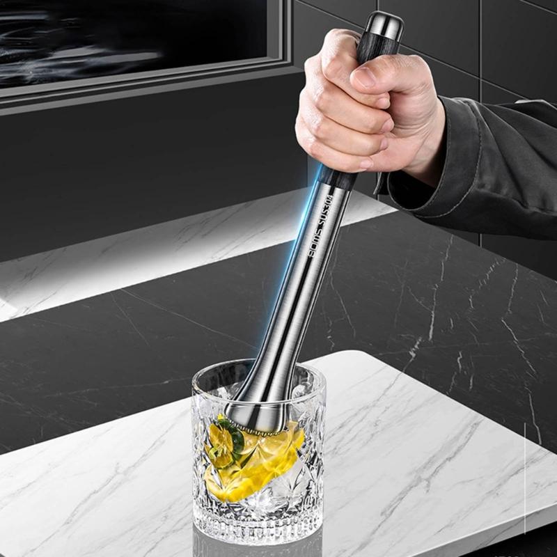 Ice Crushing Rod Ice Hammers Bar Tool Fruit Muddle Wine Supplies for Bar Fruit