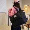 Fitness Pouch Oxford Cloth Travel Bag Foldable Large Capacity Handbag  Family Vacation