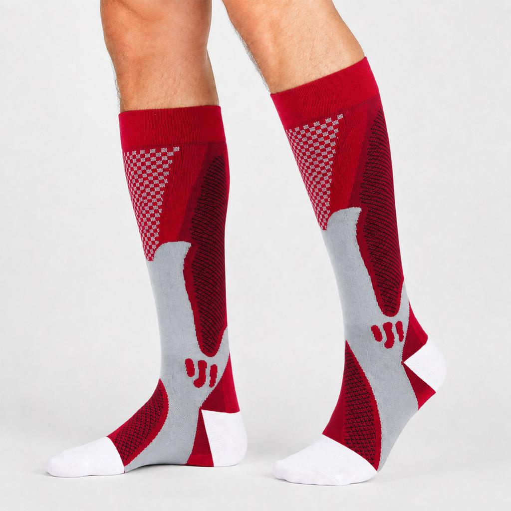 Compression Socks for Men and Women, Athletic Support Socks for Running, Hiking, Travel, Jogging, Sports