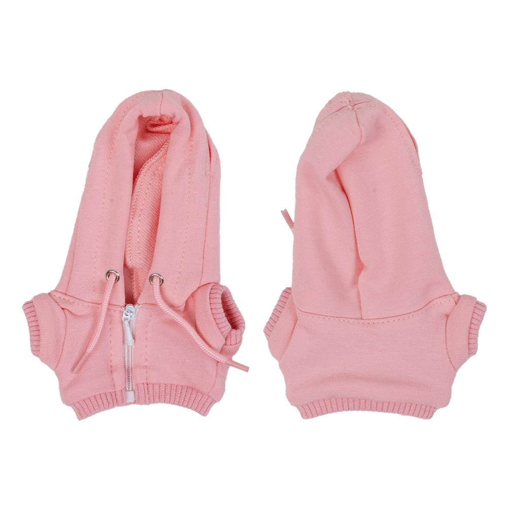 Für 17cm Labubu Puppenkleidung Modekleidung Hoodies Puppenkleidung Farblich passende Hoodies Puppenzubehör Niedliche Dekoration Kleine Kleidung