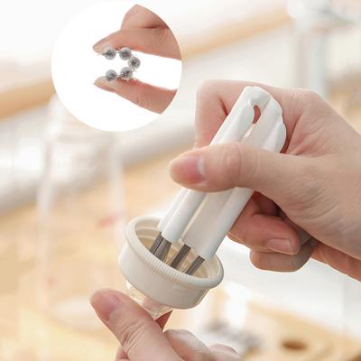 Multifunctional Cleaning Brush Bendable Cup Cover Groove Gap Dead Corner Brushes
