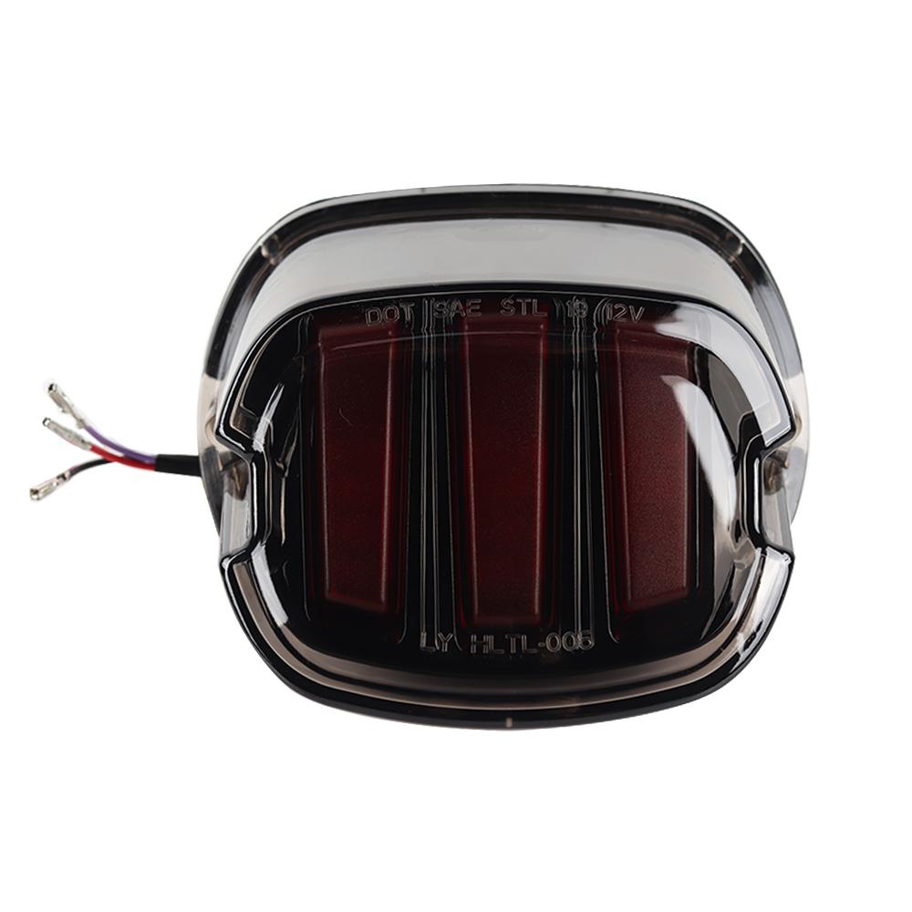 

Светодиодная задняя полоса для мотоцикла Harley-davidson, аксессуары для задних фонарей Sportster XL883 XL1200 Softail Touring Road Tail Lamp чёрный