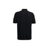 Under Armour Vanish Seamless Logo Print Loose Short Sleeve Polo Shirt Men Polo Shirts Black 1370098-001