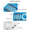 Strong Brake Bleeding Tool Set 7 12mm With Sandblasted Metal Wrenches And Organized Storage Case