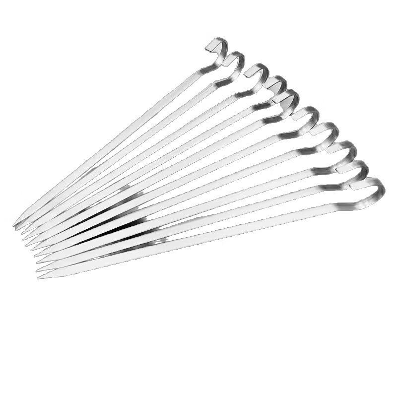 ZISIZ Stainless Steel BBQ Roaster Hooks